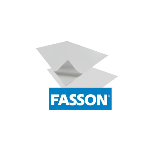 Гланцово самозалепващо фолио на листове Fasson Laser PET White Matt